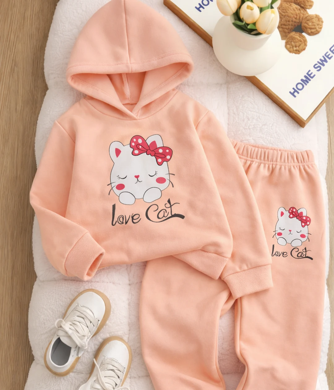 baby hoodie pink 2-12 10