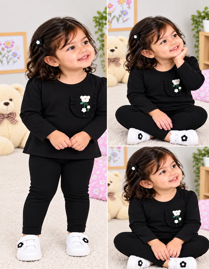 baby wear black