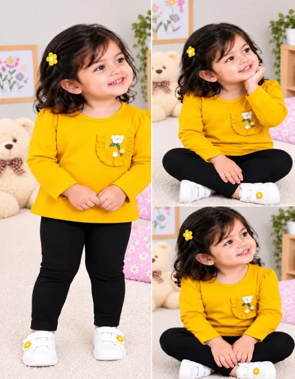 1-12 Years Shoparex Warm Sweatshirt & Pant Set Winter Collection